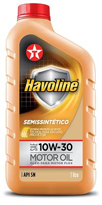 Óleo de Motor Texaco 10W30 Havoline API SN Semissintético 