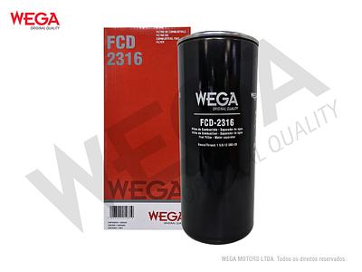 Filtro de Combustível Diesel Wega FCD2316