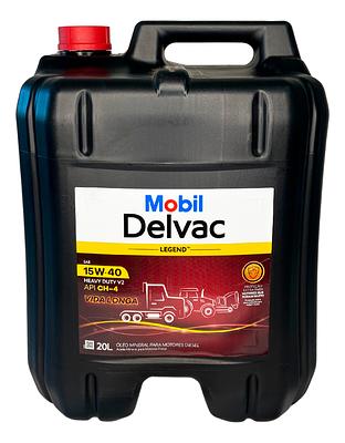 Óleo de Motor Diesel Mobil 15W40 Delvac Legend Heavy Duty V2 API CH-4 Mineral 20L