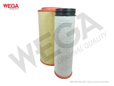 Filtro de Ar Wega WAP181K