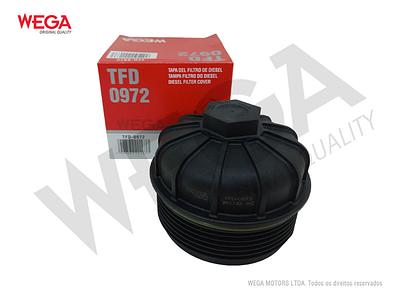 Tampa para Filtro de Combustível Wega TFD0972