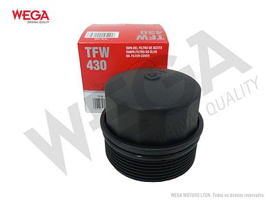 Tampa para Filtro de Óleo Wega TFW430