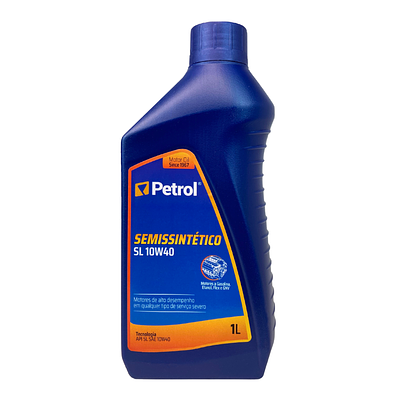Óleo de Motor Petrol 10W40 Xisto Long Life Api SL Semissintético 1L