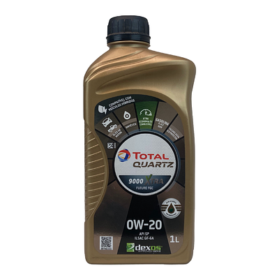 Óleo de Motor Total 0W20 Quartz 9000 Future API Sn Sintético 1L