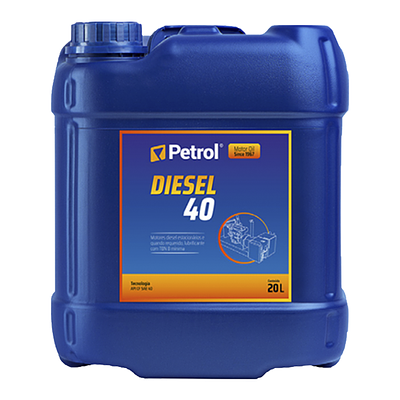Óleo de Motor Diesel Petrol 40W Diesel API Cf-4 Mineral 20L