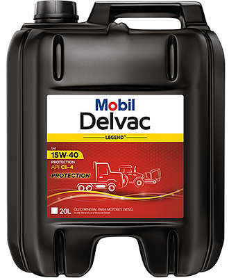 Óleo de Motor Mobil Delvac Legend Protection 15W40 API CI-4 Mineral 20L