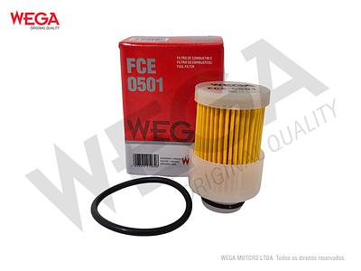 Filtro de Combustível Refil Wega FCE0501