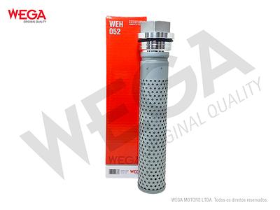 Filtro de Óleo Hidráulico Refil Wega WEH052