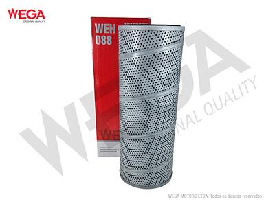 Filtro de Óleo Hidráulico Refil Wega WEH088