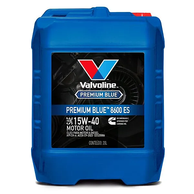 Óleo para Motor Valvoline 15W40 CK-4 Premium Blue 8600 20L