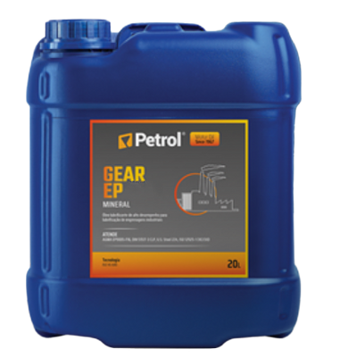 Óleo Industrial para Engrenagens Petrol Gear EP ISO 150 Mineral 20L