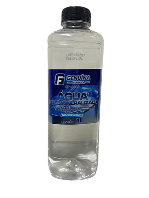 Água Desmineralizada Genuína 1L