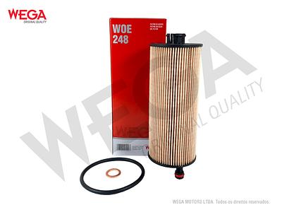 Filtro de Óleo Refil Wega WOE248
