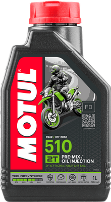 Óleo de Motor Moto 2T Motul 510 Jaso FC Semissintético 1L