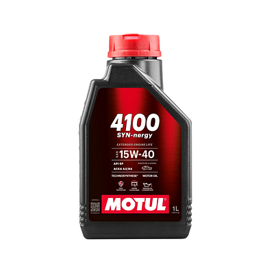 Óleo Motul 15w40 4100 Syn-Nergy Semi-sintético 1L