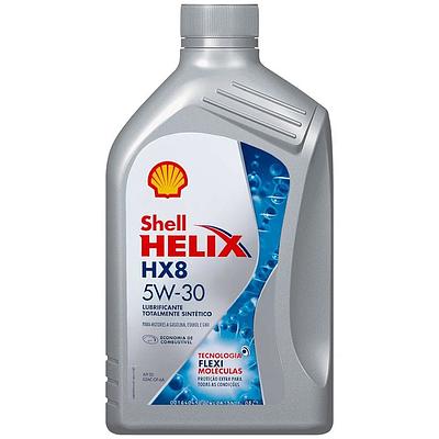 Óleo de Motor Shell 5W30 Helix HX8 Ilsac GF-6A API SN Sintético 1L