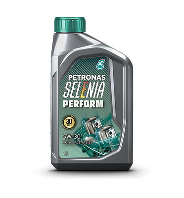 Óleo de Motor Petronas 5W30 Selenia Perform Api SP Verde Claro Sintético 1L