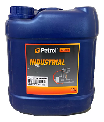 Óleo Industrial Petrol Gear 220 Gear EP Iso 220 Mineral 20L