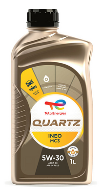 Óleo de Motor Diesel Total 5W30 Quartz Ineo MC3 API Sn/C3 Sintético 1L