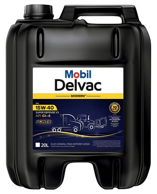 Óleo de Motor Diesel Mobil 15W40 Delvac MX Power API CI-4 Mineral 20L