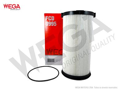 Filtro de Combustível Diesel Refil Wega FCD0995