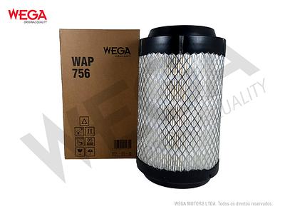 Filtro de Ar Primário Wega WAP756