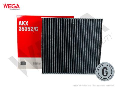 Filtro de Cabine com Carvão Wega AKX35352/C