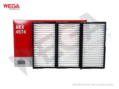 Filtro de Cabine sem Carvão Wega AKX4574