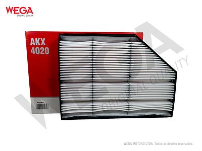 Filtro de Cabine sem Carvão Wega AKX4020