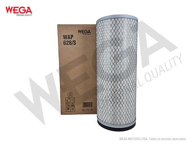 Filtro de Ar Secundário Wega WAP628/S