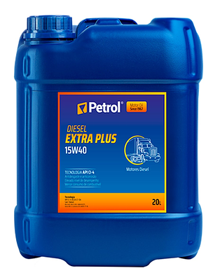 Óleo de Motor Diesel Petrol 15W40 Extra Plus API CI-4 Mineral 20L