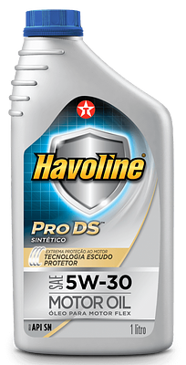 Óleo de Motor Texaco 5W30 Havoline Pro DS Api SN Sintético 1L