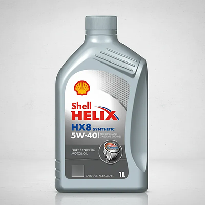 Óleo de Motor Shell 5W40 Helix HX8 Professional AV 508.88 509.99 Api SN Sintético 1L