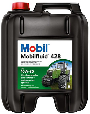 Óleo de Transmissão/Hidráulico Mobil 10W30 Mobilfluid 428 Multiuso UTTO 20L