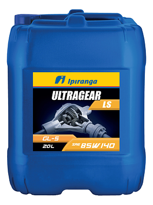 Óleo de Transmissão Ipiranga 85W140 Ultragear LS Limited Slip Autobloqueio API Gl-5 Mineral 20L