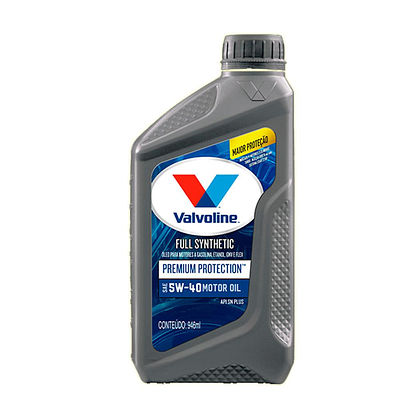 Óleo de Motor Valvoline 5W40 Full Synthetic Premium Pretoction API Sn Plus Sintético 946ML