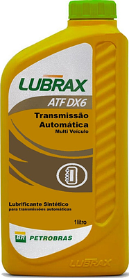 Óleo de Câmbio Automático Lubrax ATF DX6 Dexron VI 1L