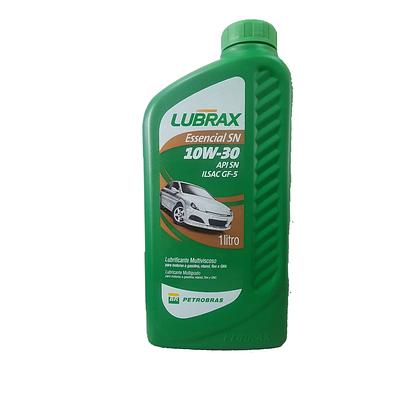 Óleo de Motor Lubrax 10W30 Essencial Api SN Mineral 1L