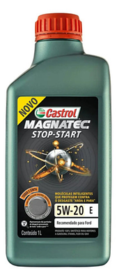Óleo de Motor Castrol 5W20 Magnatec Stop Start E Sintético 1L