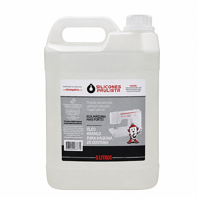 Fluido de Silicone 500 cSt Silicones Paulista Polidimetilsiloxano 5L
