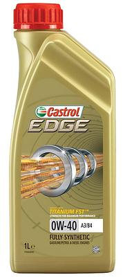 Óleo de Motor Castrol 0W40 Edge Api SM Sintético 1L
