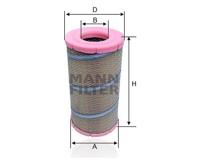 Filtro de Ar Mann C20457