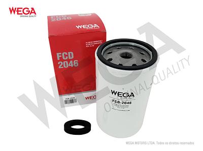 Filtro de Combustível Wega FCD2046