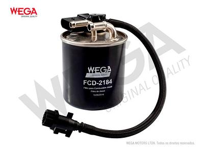 Filtro de Combustível Wega FCD2184