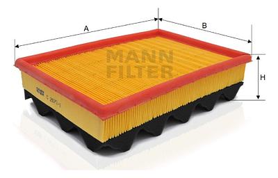 Filtro de Ar Mann C2677/1