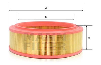 Filtro de Ar Mann C2680