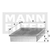 Filtro de Ar Mann C2970