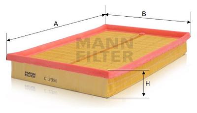 Filtro de Ar Mann C2990