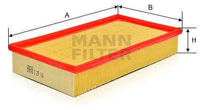 Filtro de Ar Mann C29108
