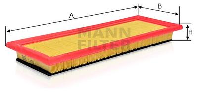 Filtro de Ar Mann C4280